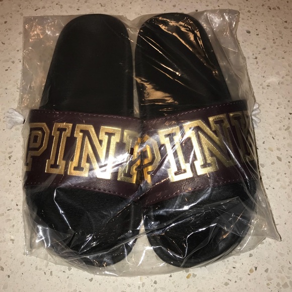 Vs Victoria’s Secret Pink Slide Ruby & Gold S 5/6 - Picture 2 of 6